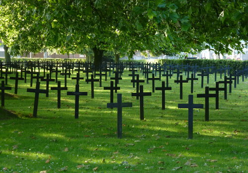 Le cimetière militaire allemand