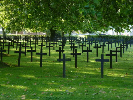 Le cimetière militaire allemand