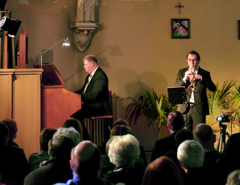 -	Le « Concert Chœur, Orgue et Trompette » organisé par Monsieur André Polin à l’église St-Piat, le 8 mars 2015.